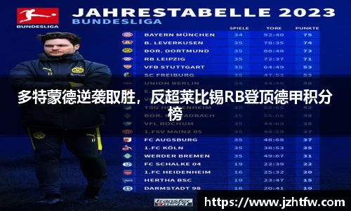 多特蒙德逆袭取胜，反超莱比锡RB登顶德甲积分榜